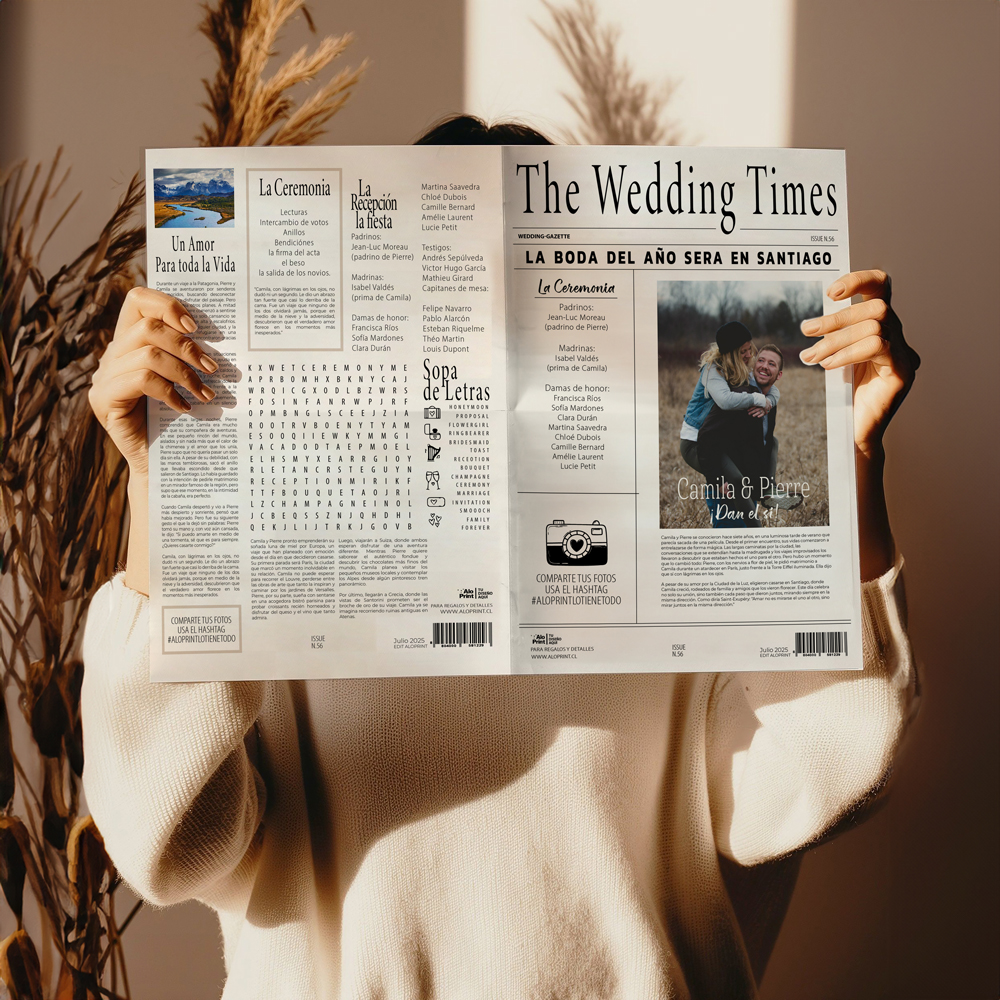 Diario de mi matrimonio Diario de mi matrimonio personalizable – Aloprint