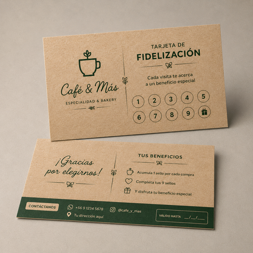 Tarjetas de Fidelización
