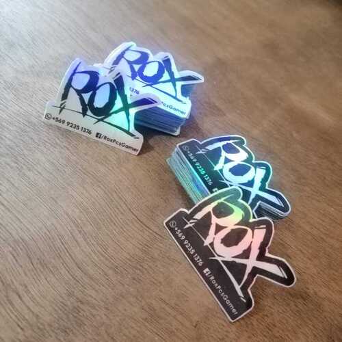 Etiquetas Holográfica PVC Autoadhesivas personalizable – Aloprint