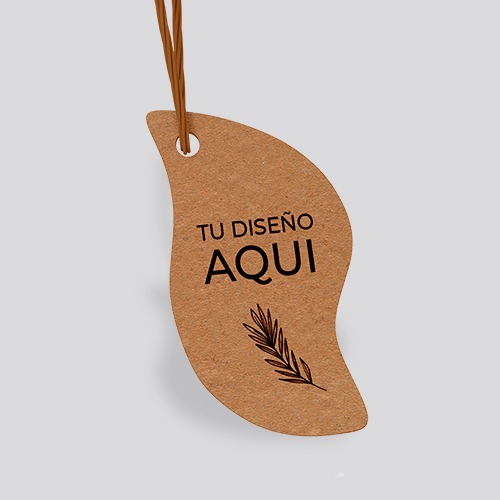 Etiquetas y Hang Tag en Kraft personalizable – Aloprint