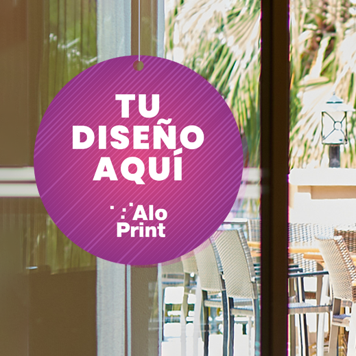 Colgante Circular personalizable – Aloprint