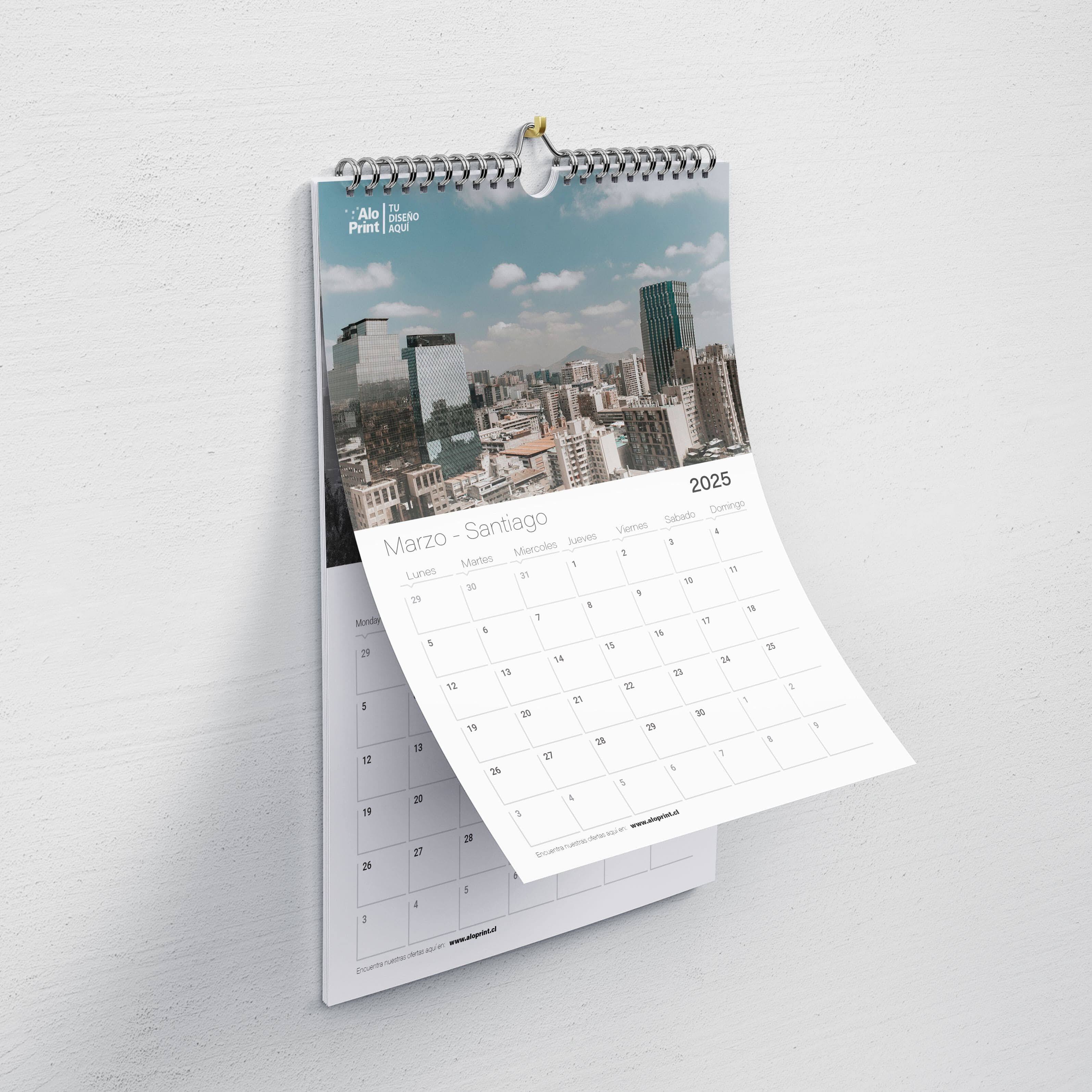 Calendario Mural personalizable – Aloprint