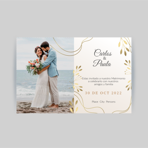 Partes De Matrimonio personalizable – Aloprint