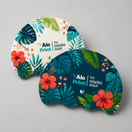 Abanicos ondas ambas caras