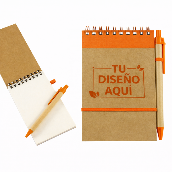 Libreta naranjo
