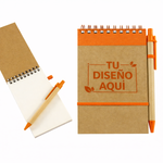 Libreta naranjo
