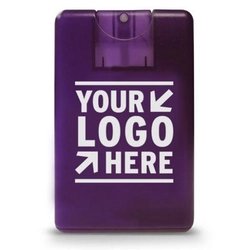 Credit Card Style Antibacterial Hand Sanitizer Spray 1