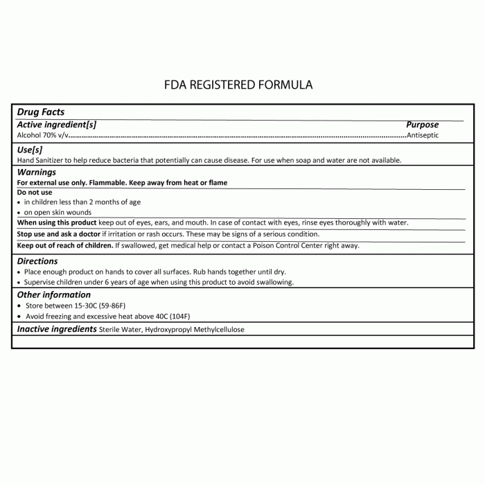 Custom Gel Sanitizer 1 oz 2