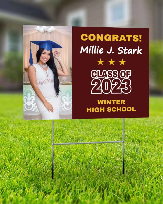 AP Printing School &amp; community signs example