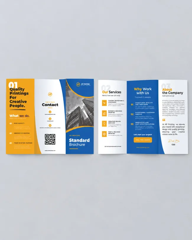 AP Printing Brochures example