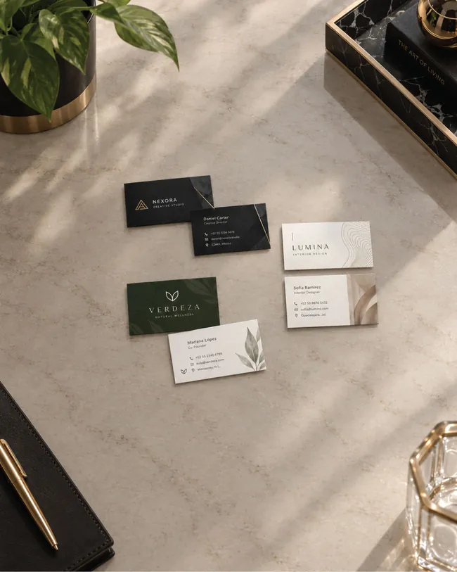 AP Printing Business cards example