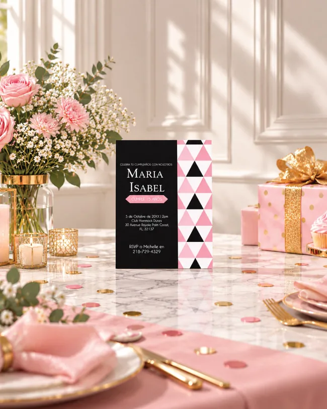 AP Printing Quinceañera collections example