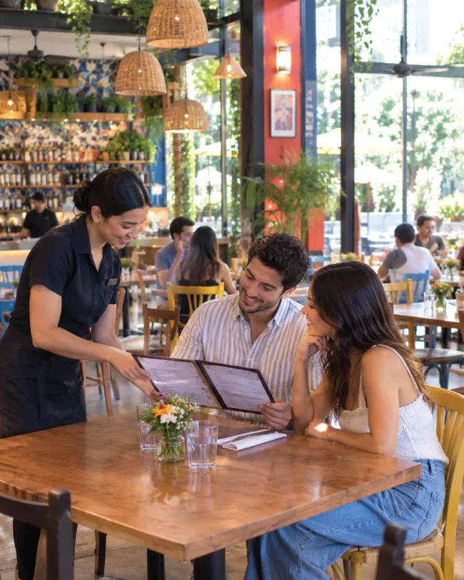 AP Printing Restaurants print example
