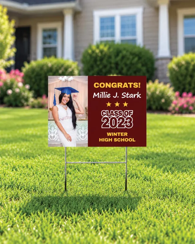 AP Printing School &amp; community signs example