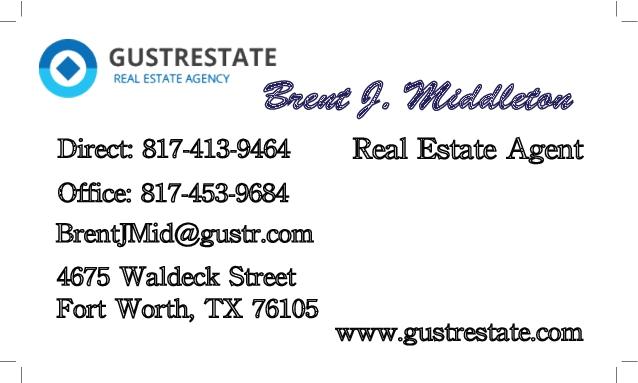 Minimalist Agency Real State Business Card Back