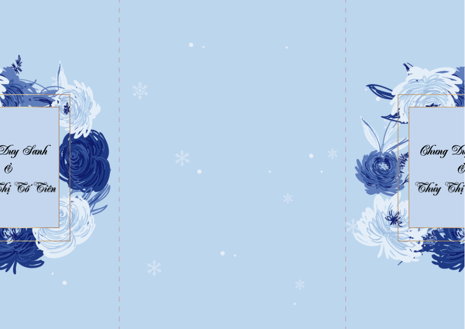 Roses in Different Blues