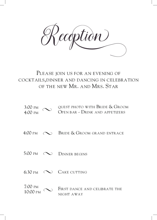 Wedding Invitation 202 - Details 3.5 x 5 Portrait Front