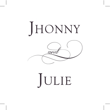 Wedding Invitation 202 - Seal 2x2
