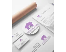Custom business stationery printing sample