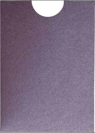 Ruby Purple Metallic Sleeve, 5" x 7" Pocket & Folder Invitation