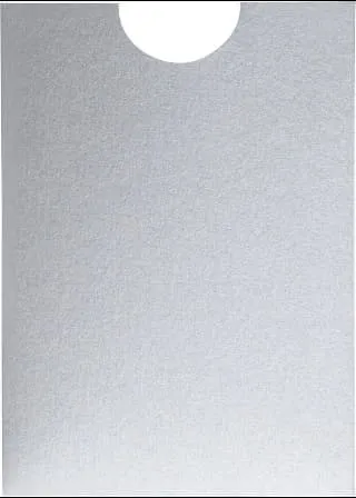 Silver Metallic Sleeve, 5" x 7" Pocket & Folder Invitation