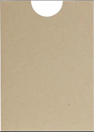 Taupe Brown Recycled Sleeve, 5" x 7" Pocket & Folder Invitation