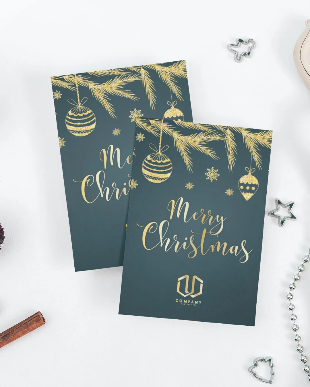 Christmas Green Elegance AP Printing - Christmas Green Elegance - Custom Printing Services