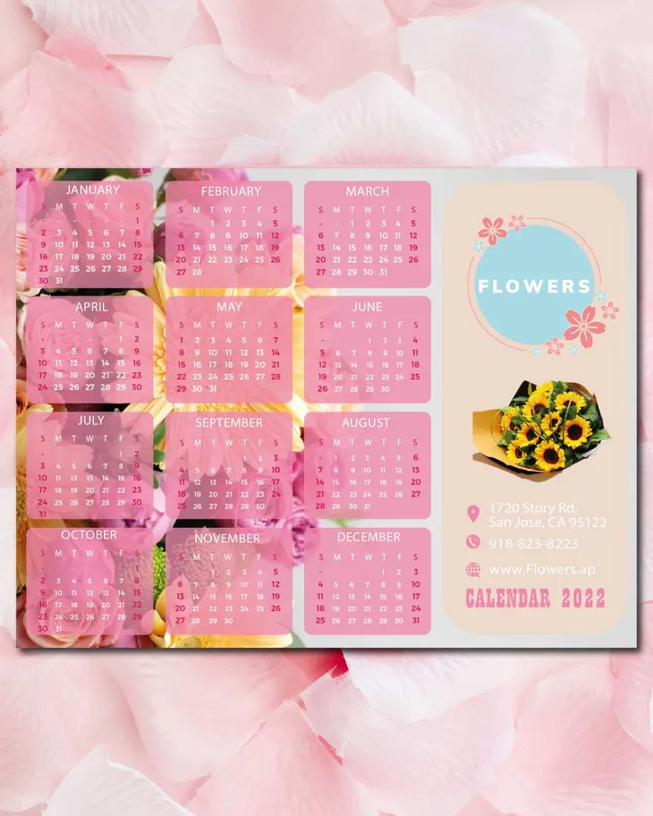 AP Printing - Subtle Petal Bloom - Custom Printing Services