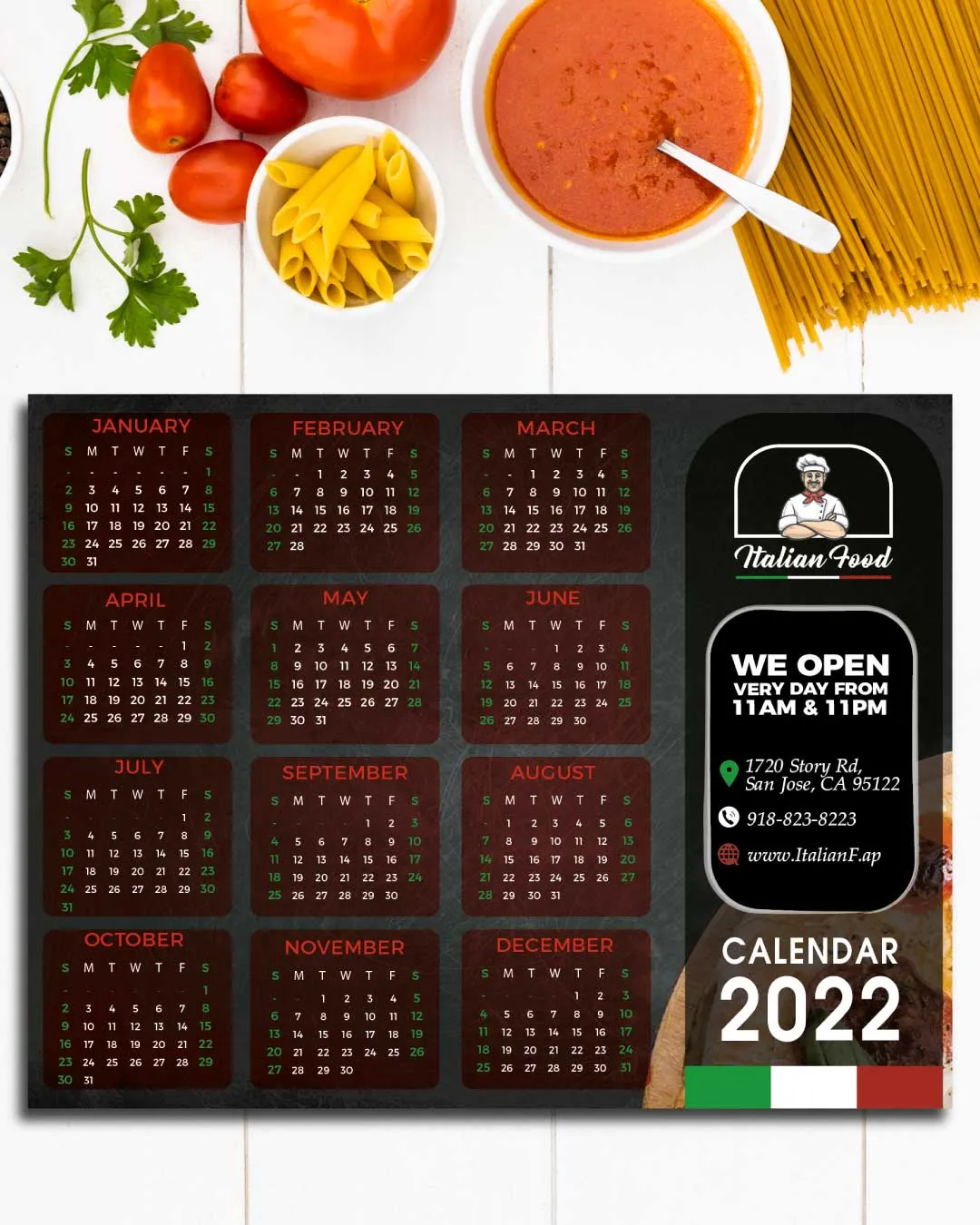 AP Printing - Tuscan Flavor Essence - Custom Printing Services