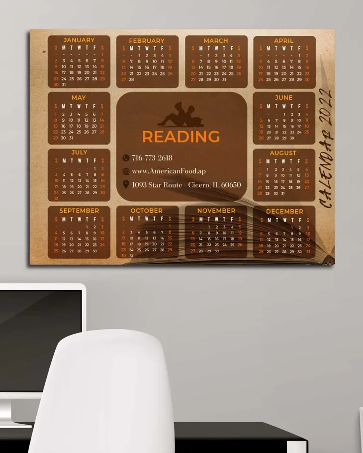 Vintage Reading Time AP Printing - Vintage Reading Time - Custom Printing Services