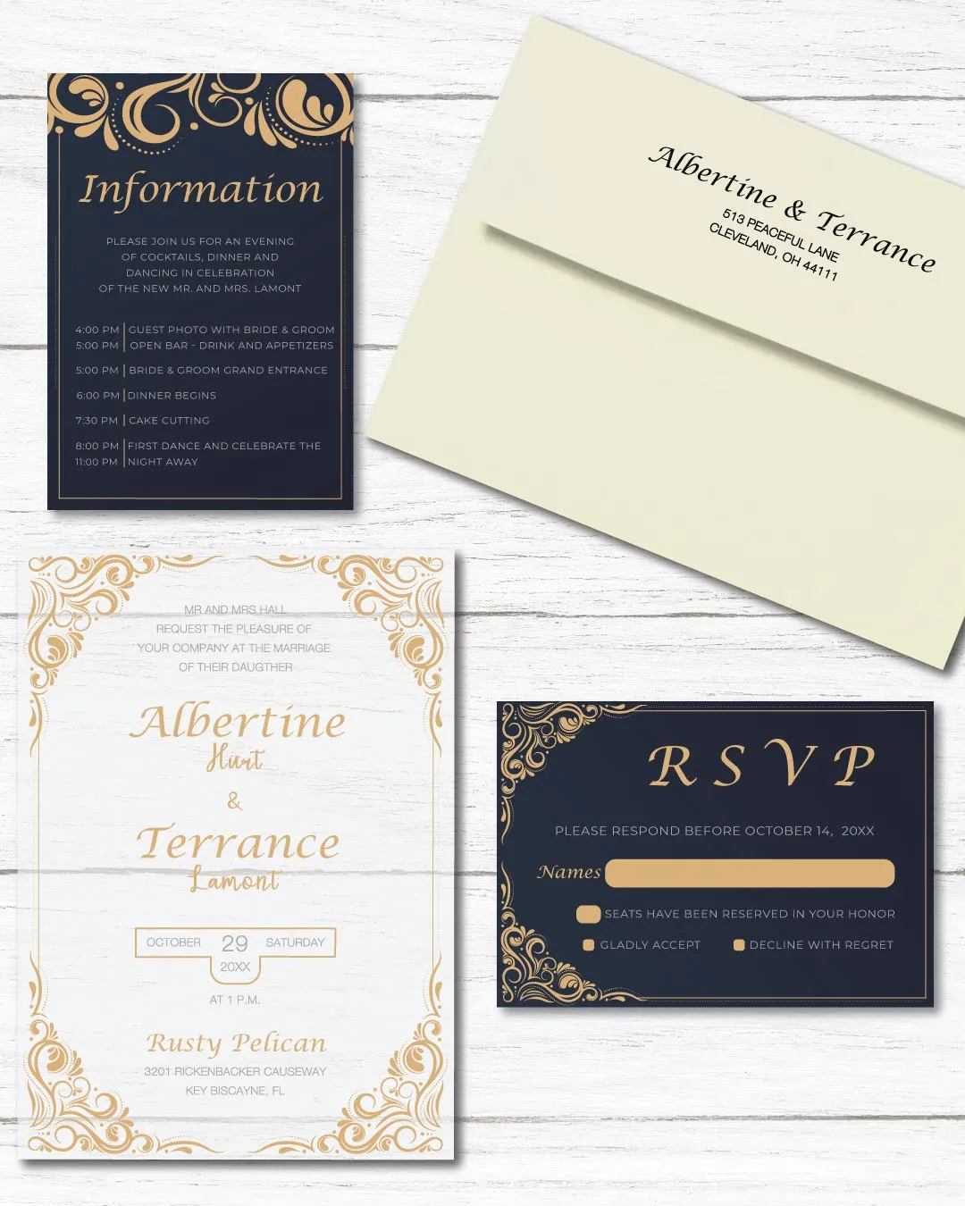 Indian Frame And Corners Acrylic Wedding Invitation AP Printing - Indian Frame And Corners Acrylic Wedding Invitation - Custom Printing Services