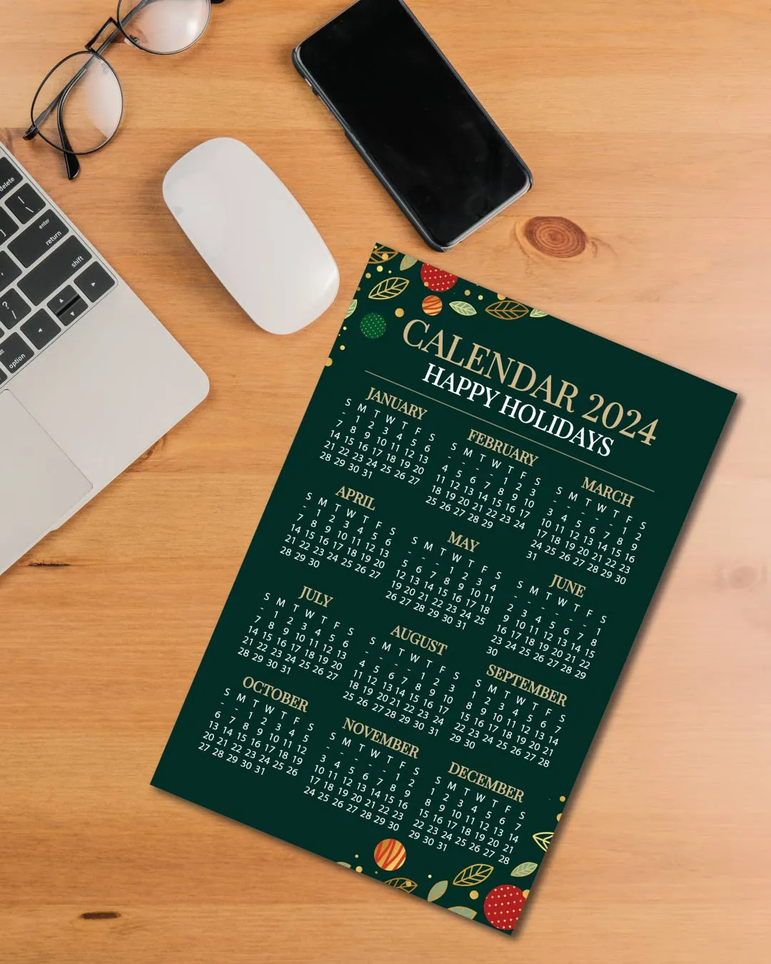 AP Printing - Delicate Green & Cream - Custom Printing Services