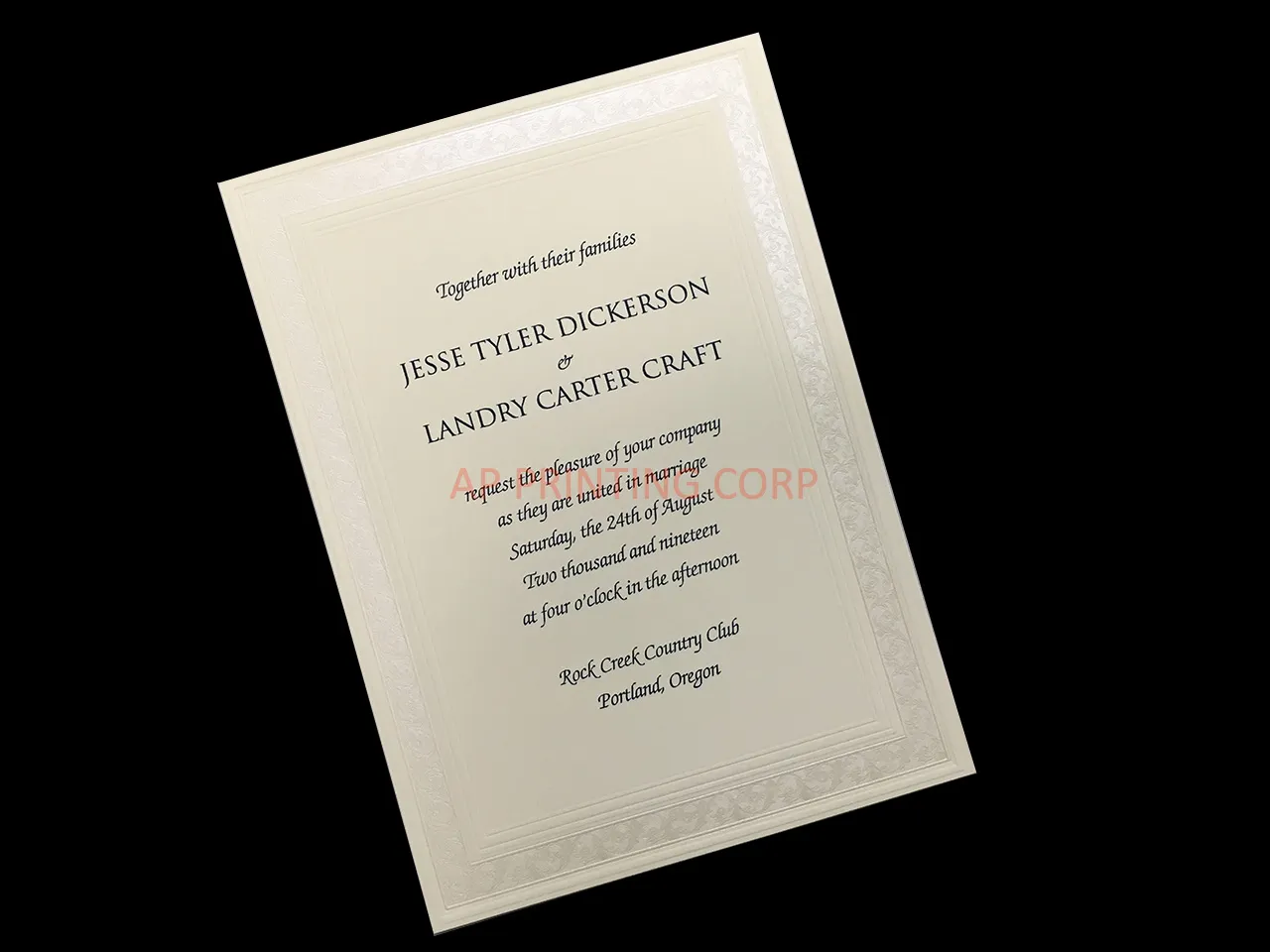 AP Printing - Vintage Ecru [CC-84-2] - Custom Printing Services