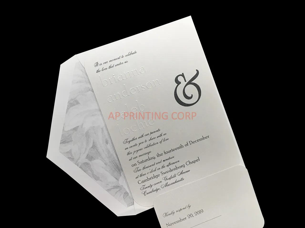 AP Printing - Modern Love White CC-71 - Custom Printing Services