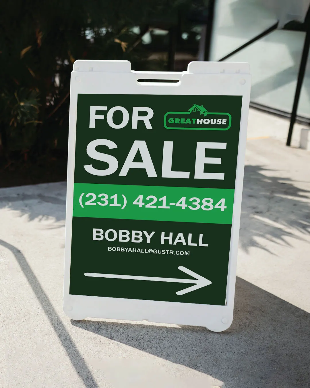 Green Attractive A Frame Sign AP Printing - Green Attractive A Frame Sign - Custom Printing Services
