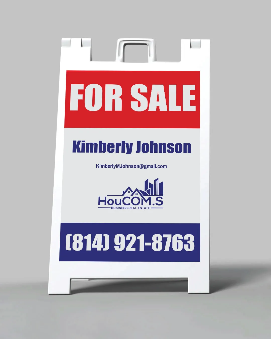 AP Printing - Sober Design with Red A Frame Sign - Custom Printing Services