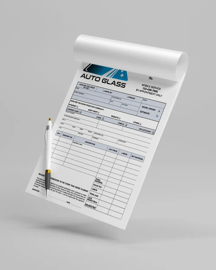 Stylish Functional Design Carbonless Forms (Invoice) AP Printing - Stylish Functional Design Carbonless Forms (Invoice) - Custom Printing Services
