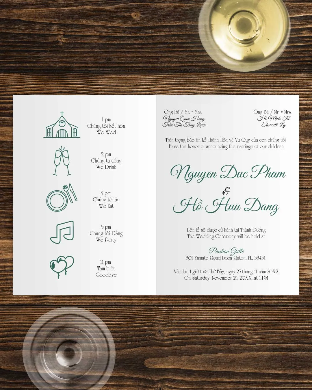 Half Fold Wedding Invitations Category