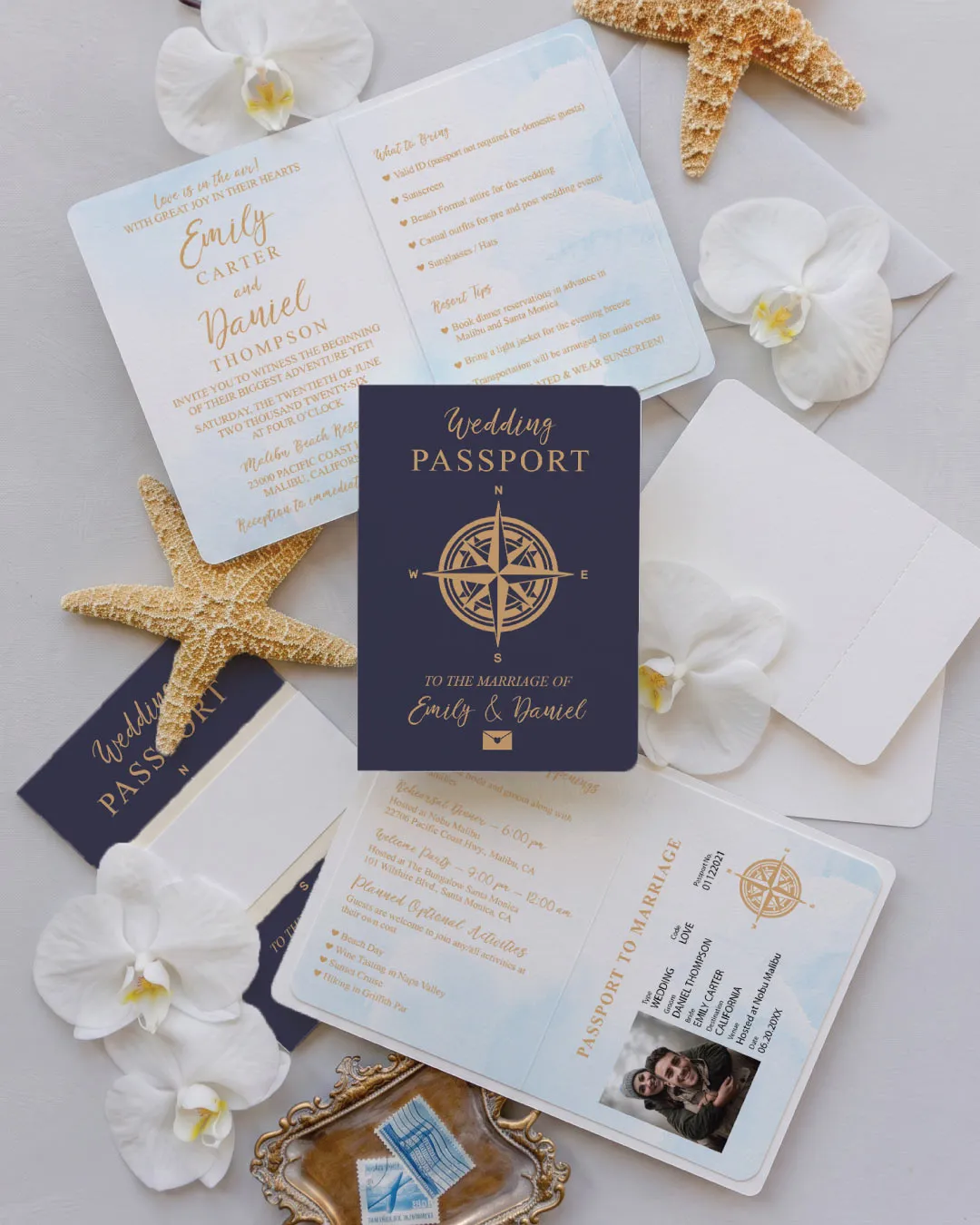 Passport Wedding Invitations Category