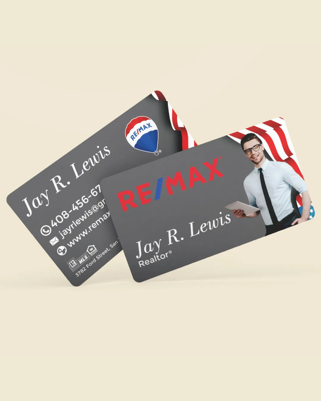 Remax American Standard Business Cards AP Printing - Remax American Standard Business Cards - Custom Printing Services