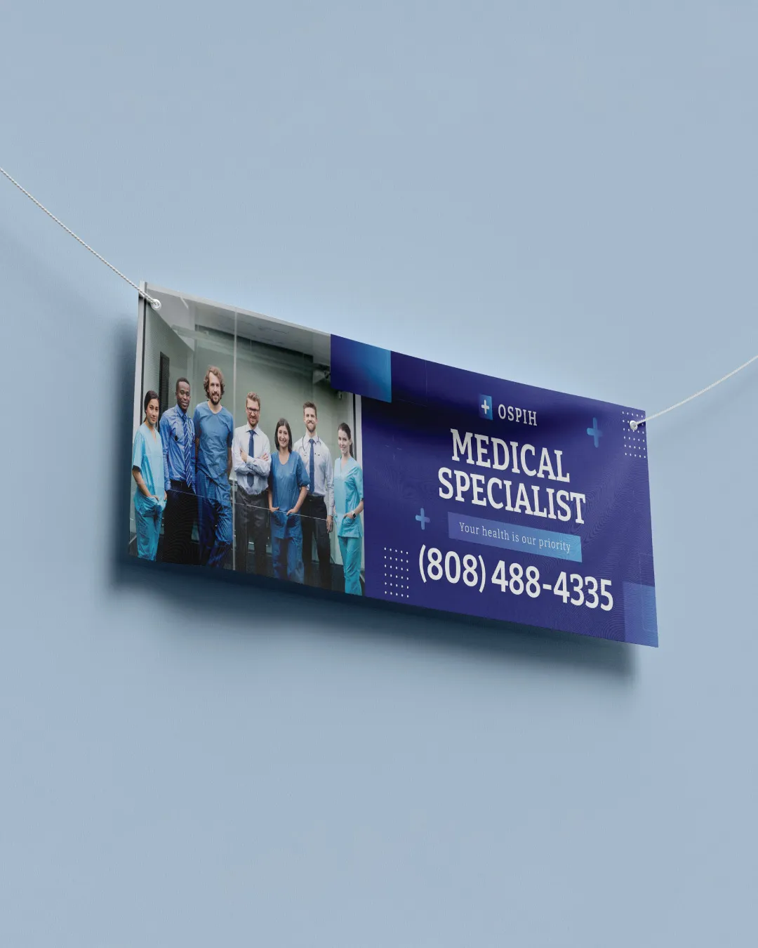 AP Printing - Square Dots Banners - Custom Printing Services