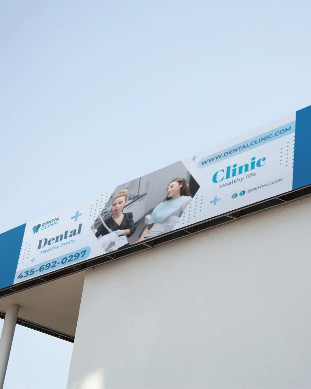 AP Printing - Hexagonal Points Banners - Custom Printing Services