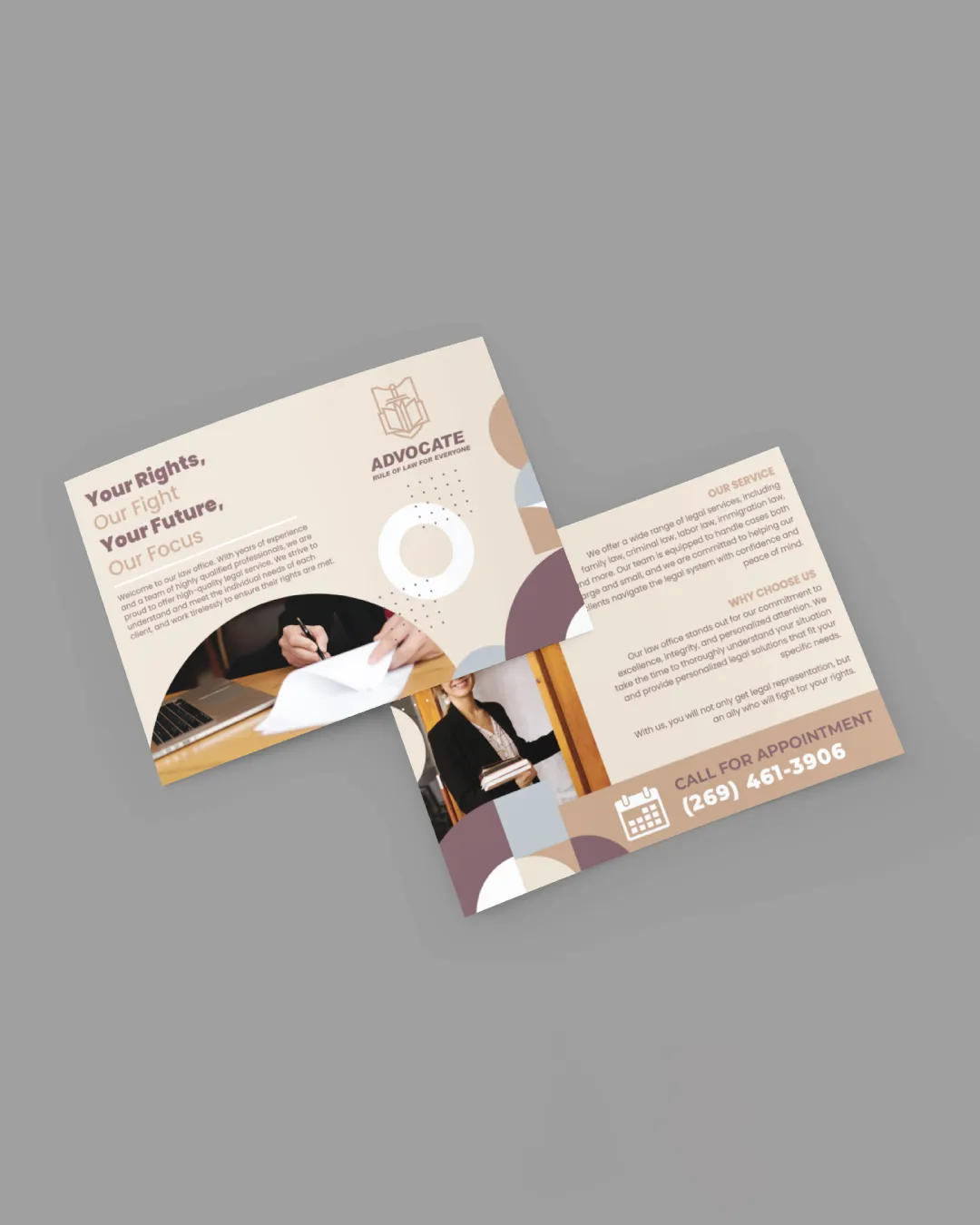 AP Printing - Earth Colors Postcards - Custom Printing Services