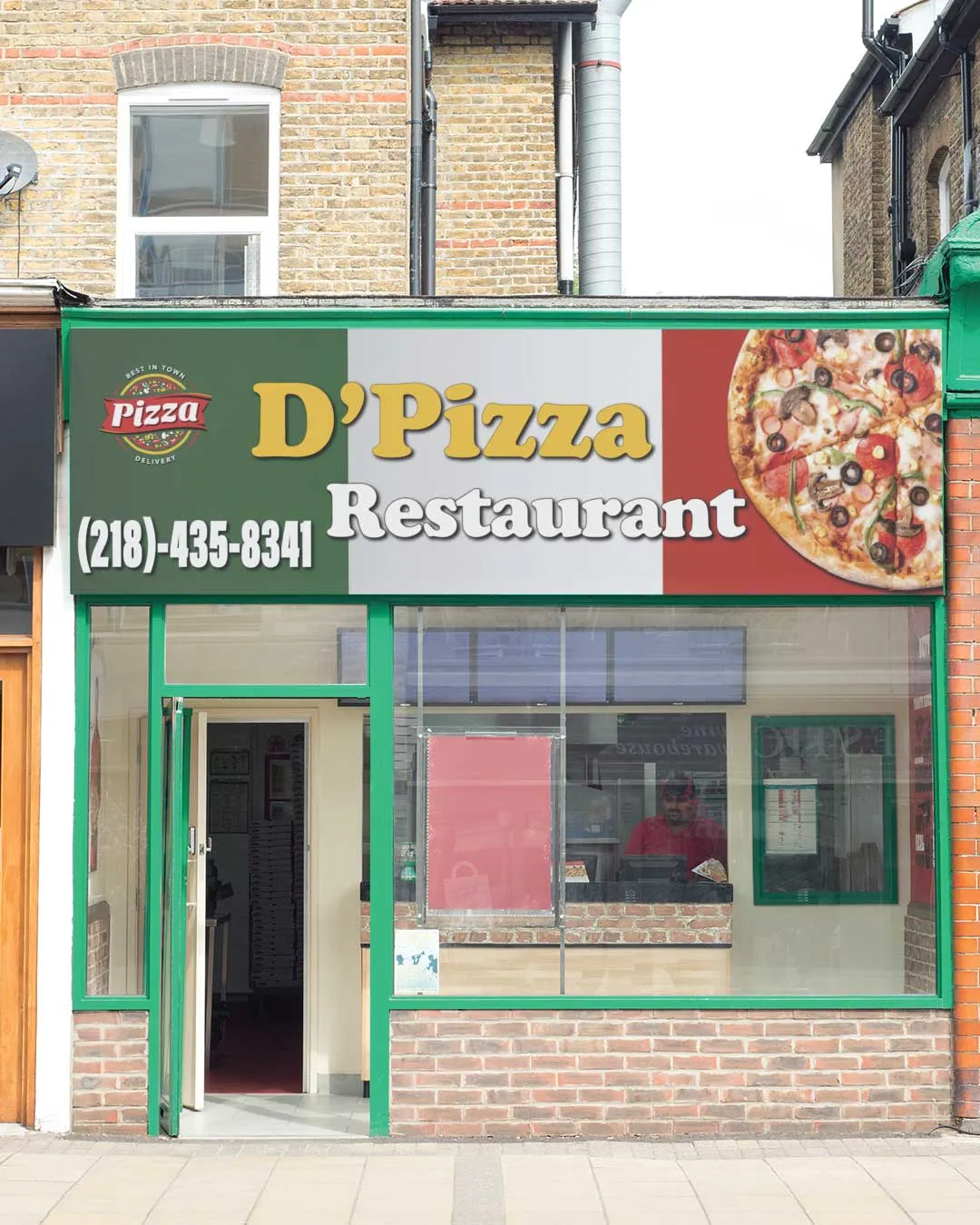 AP Printing - Italian Pizza Banners - Custom Printing Services