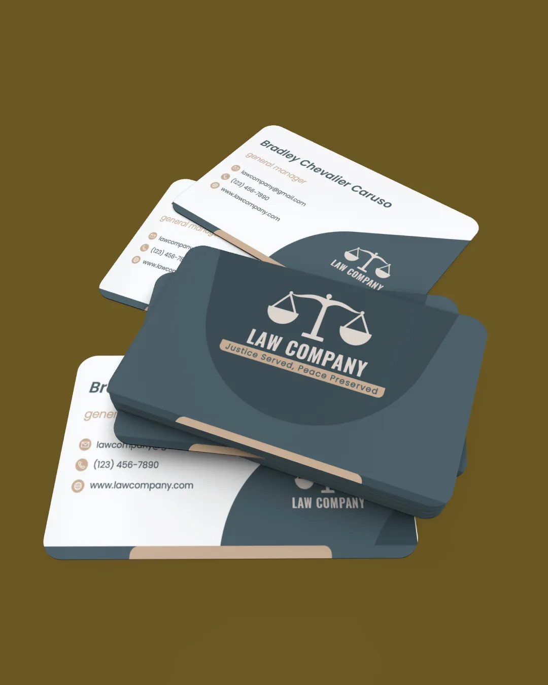 AP Printing - Beautiful Pallette of Colors Standard Business Card - Custom Printing Services