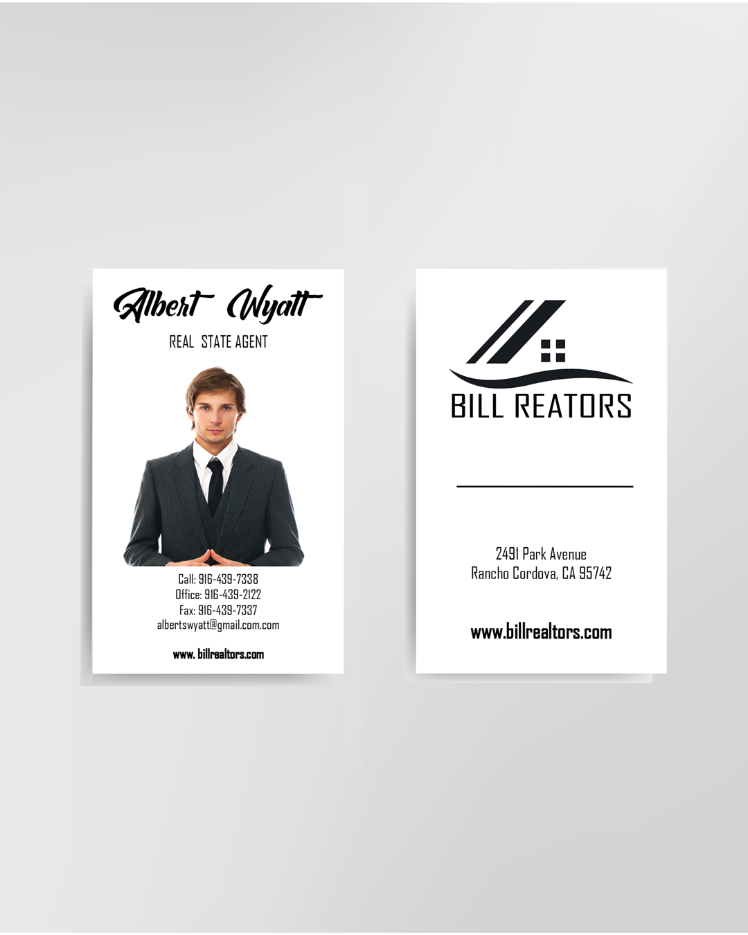 Subtle Design with Boy Standard Business Cards AP Printing - Subtle Design with Boy Standard Business Cards - Custom Printing Services