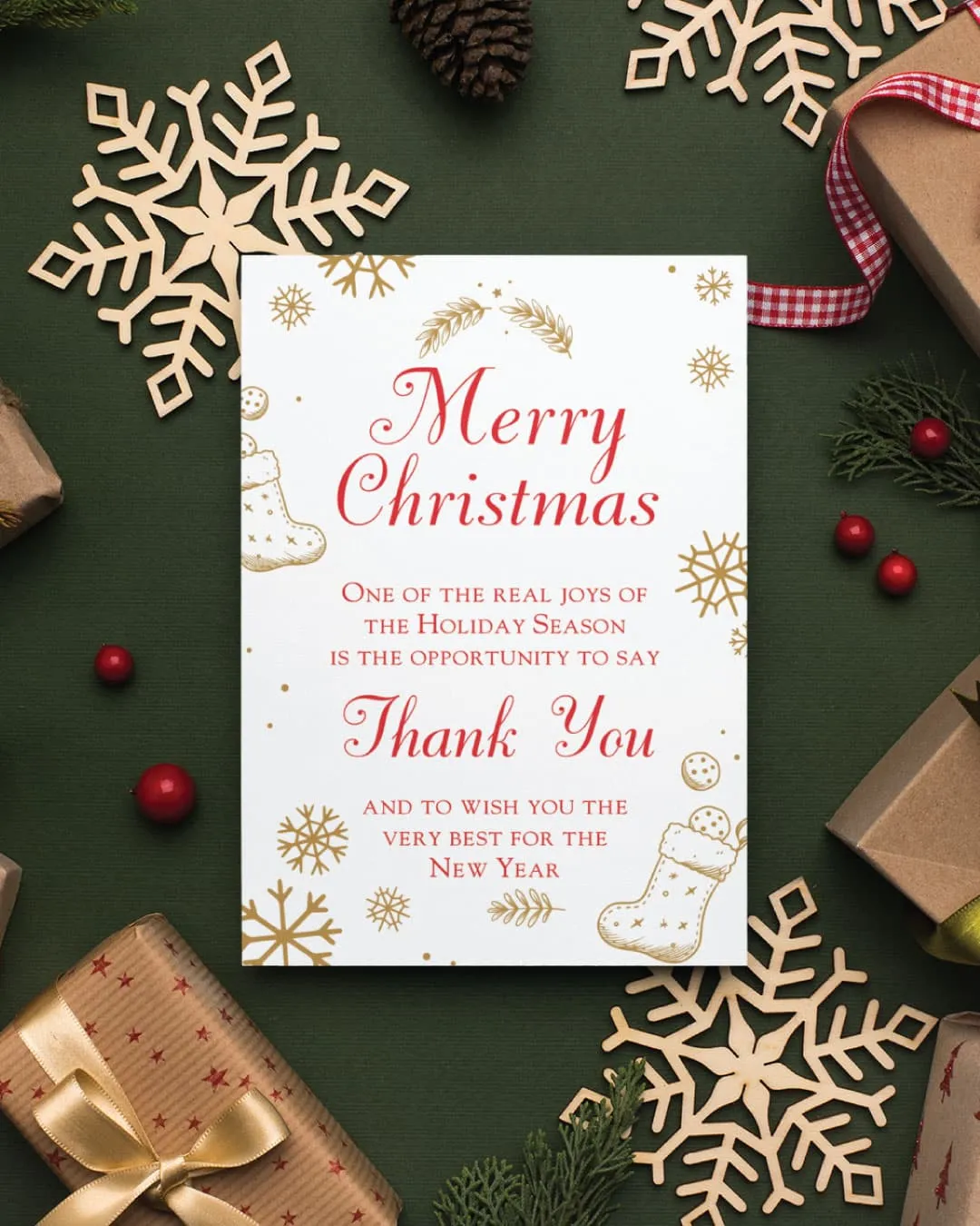 AP Printing - White and Gold Elegance Cards - Custom Printing Services