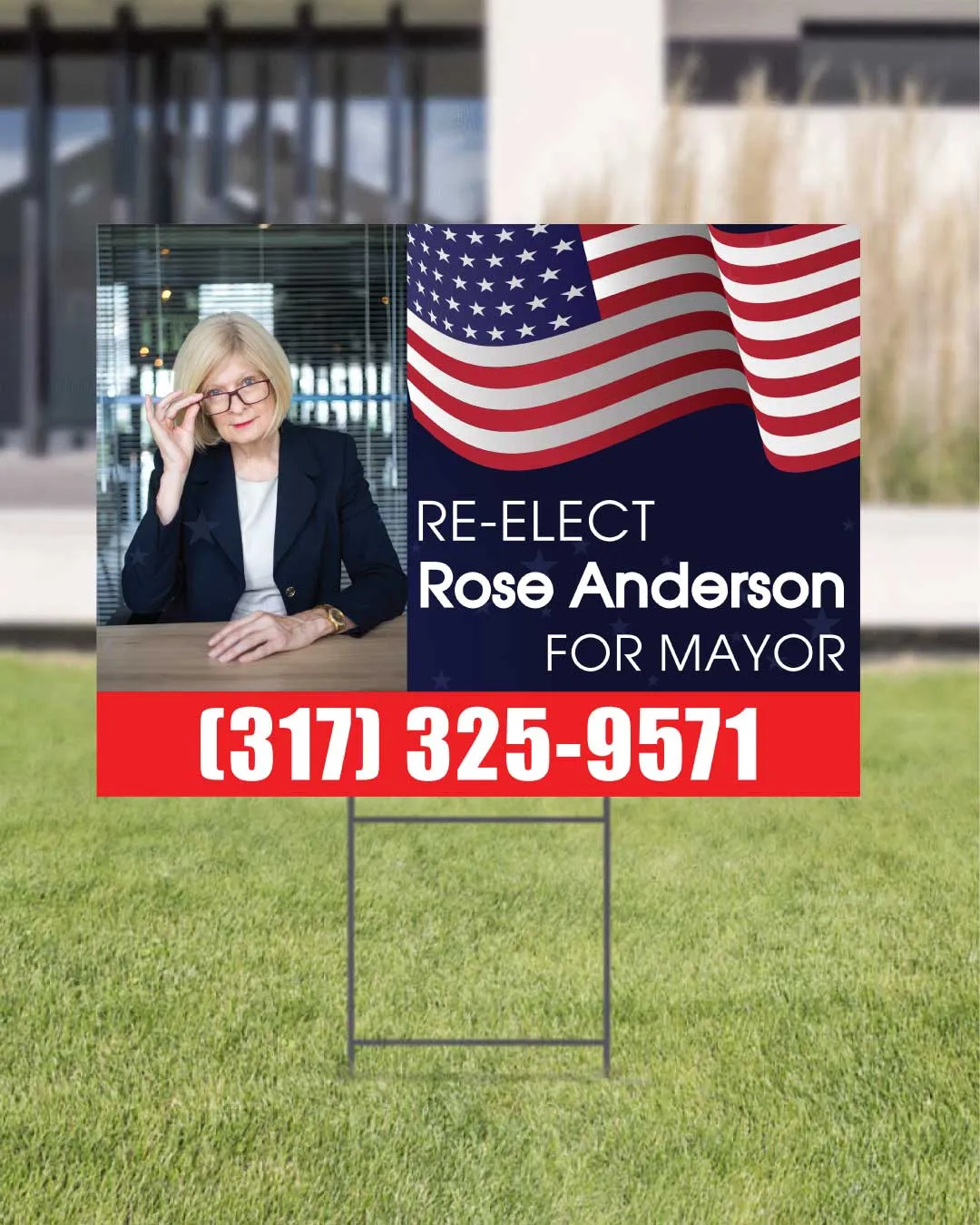 Electoral Yard Sign AP Printing - Electoral Yard Sign - Custom Printing Services