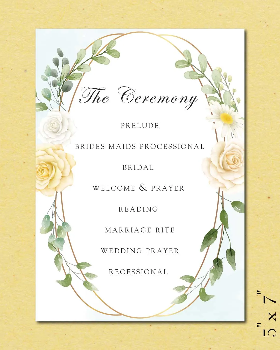 AP Printing - Wedding Program Cards - Custom Printing Services