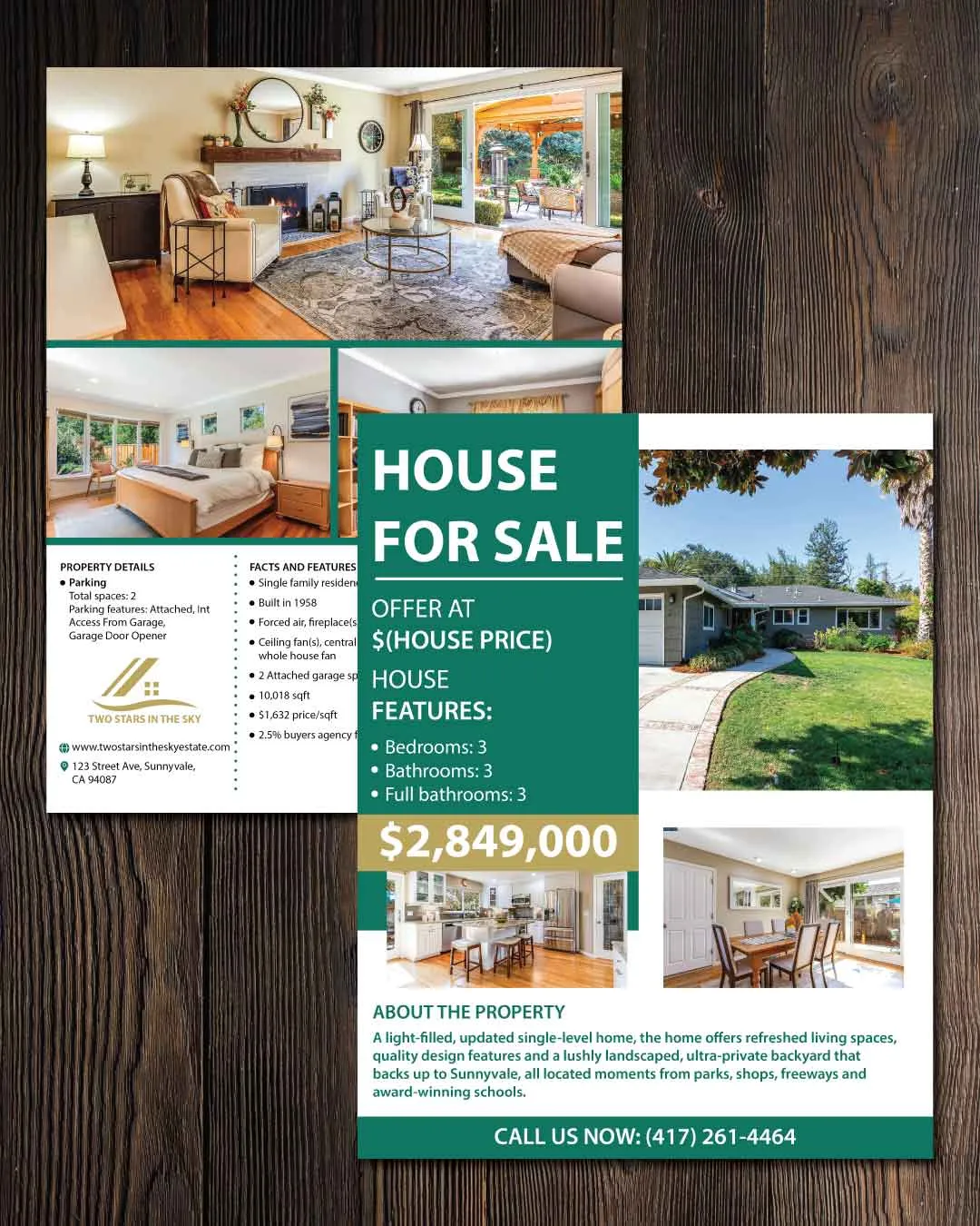 Beautiful Green Flyer AP Printing - Beautiful Green Flyer - Custom Printing Services